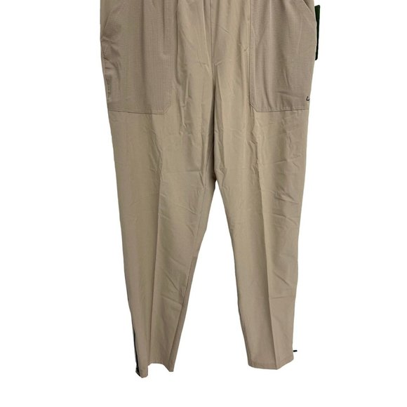 Unipro Men's Trek Qwick-Dry Khaki Light Weight Elastic Waist Joggers Size 1XL - Picture 2 of 12